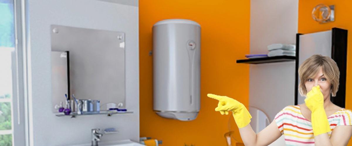 Как устранить неприятный запах воды в бойлере?